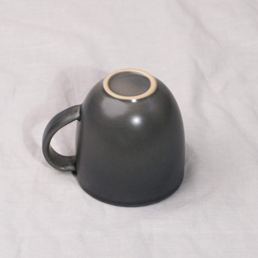 handgemachte Keramiktasse mit Henkel, Steingut Tasse, Spülmaschinenfest und mikrowellenfest