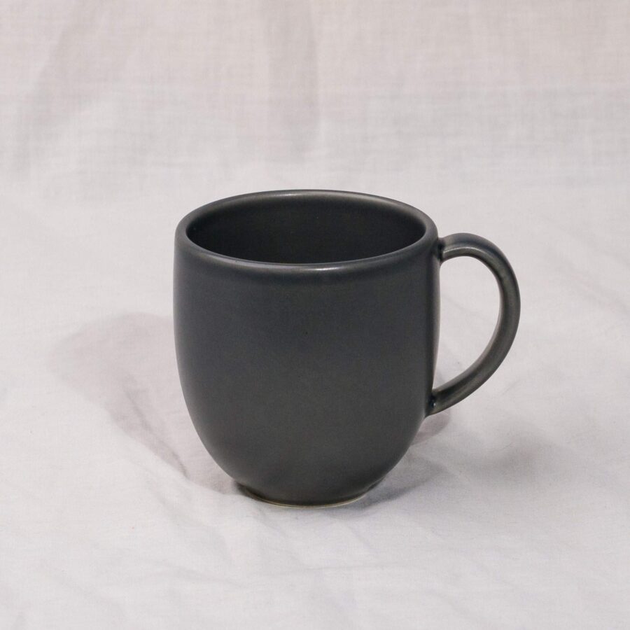 Keramiktasse mattschwarz Espresso Tasse Cappuccino Tasse